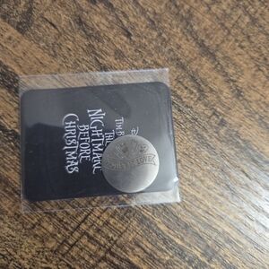 Origami Owl Black MEDIUM Misfit Love Locket Plate Nightmare Before Christmas